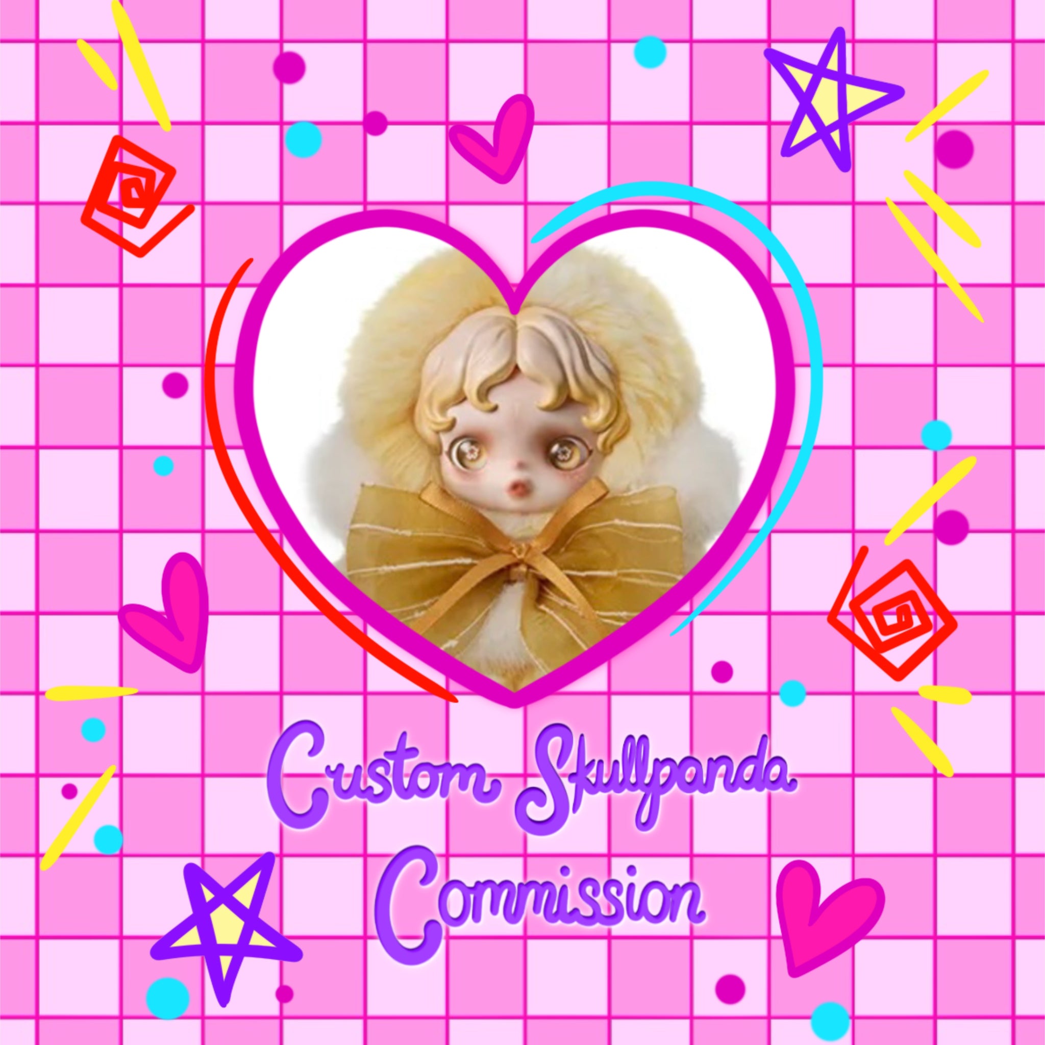 Dawn - Custom Skullpanda Doll Commission