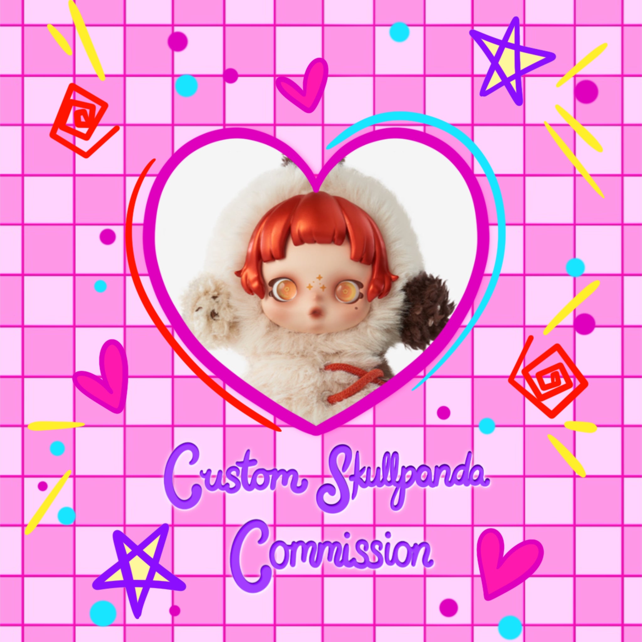 Ode To Cocoa - Custom Skullpanda Doll Commission