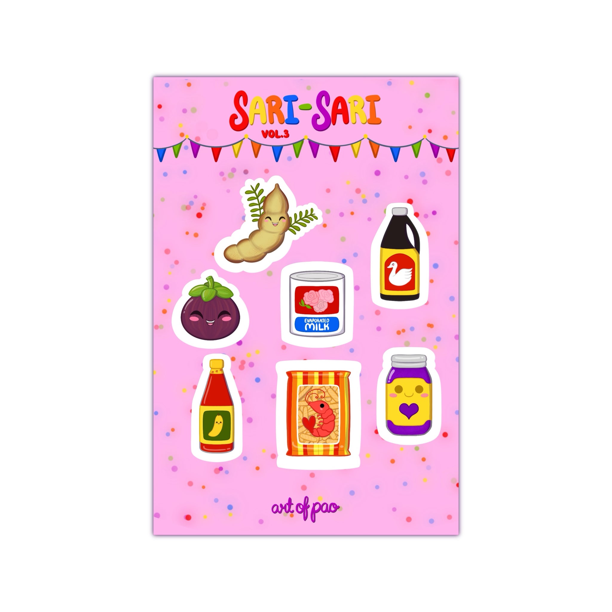 Sari-Sari Vol. 3 - Sticker Sheet