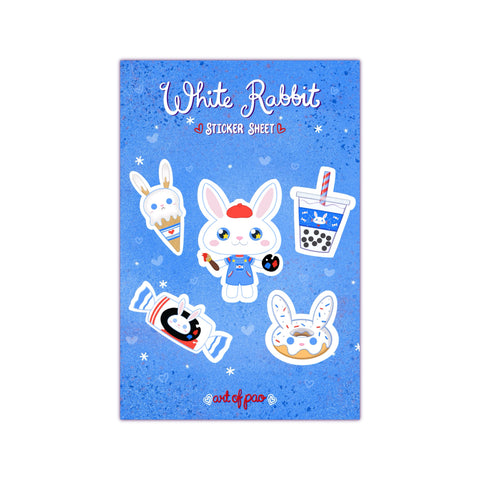 White Rabbit Collection - Sticker Sheet